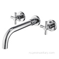 Отель Modern Design Double Hange Basin Mixer